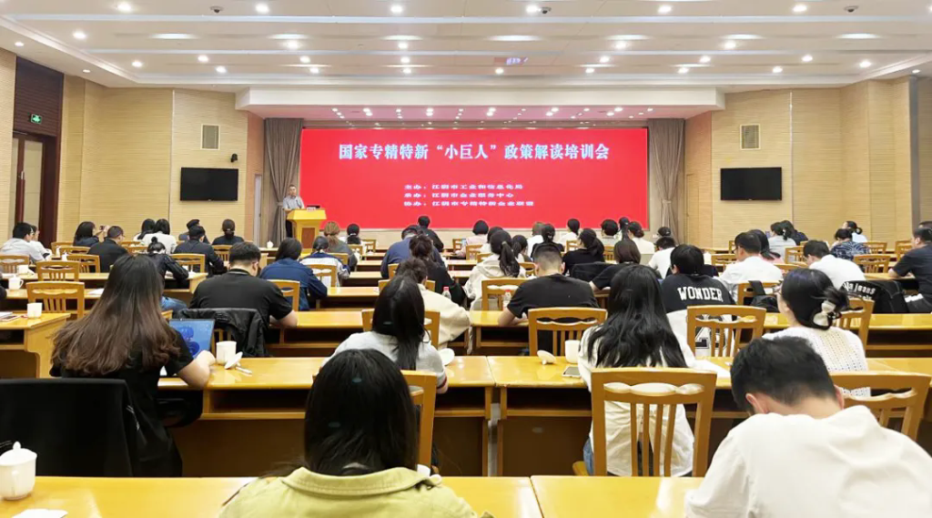 市工信局組織開展2025年度國家級專精特新“小巨人”企業(yè)政策解讀培訓會